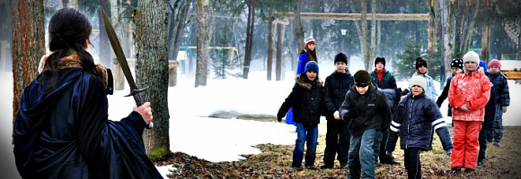 Детский православный лагерь Звезда Вифлеема: Зимняя смена 2013 года.  НАРНИЯ: за сто лет до весны. Фото-580-0